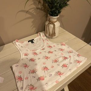 FOREVER 21 Floral Crop Top